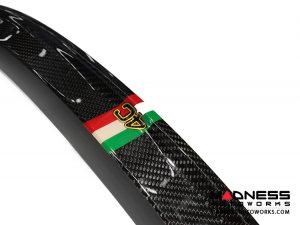 Alfa Romeo 4C Rear Spoiler - Carbon Fiber - Coupe - Italian Theme w/ 4C Logo